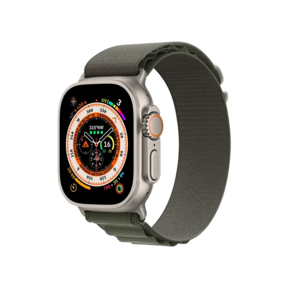 Ремінець Apple Alpine Loop Band Small для Watch 49mm - Green (MQE23)