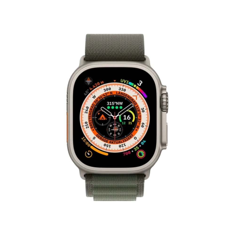 Ремінець Apple Alpine Loop Band Small для Watch 49mm - Green (MQE23)