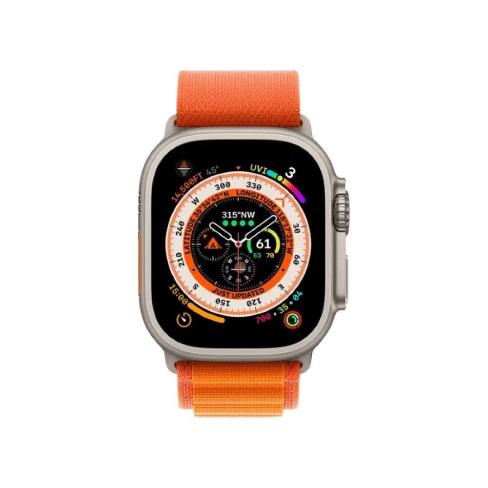 Ремінець Apple Alpine Loop Band Small для Watch 49mm - Orange (MQDY3)