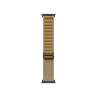 Ремінець Apple Alpine Loop Tan - Black Titanium Finish для Watch 44/45/46/49mm - Medium (MYQ13)