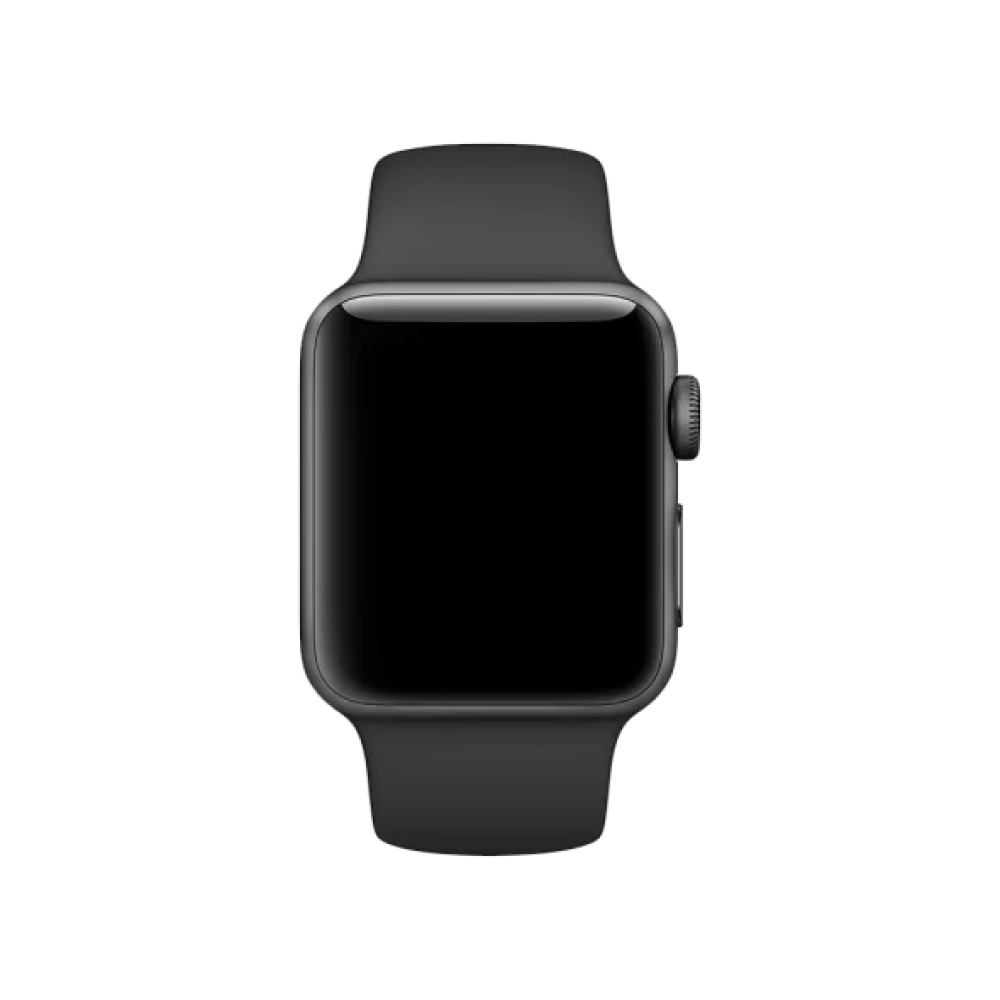 Ремінець Apple Black Sport Band для Watch 38/40mm (MTP62)