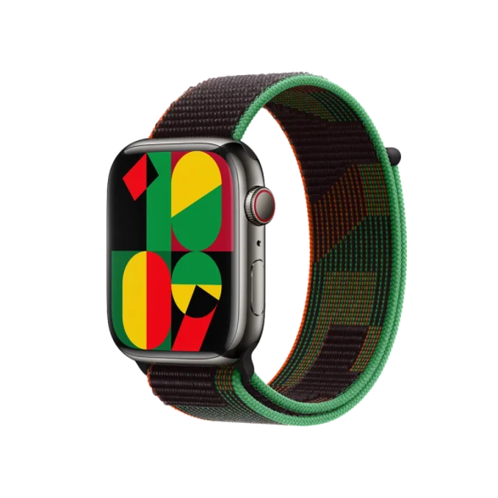 Ремінець Apple Black Unity Sport Loop для Watch 38/40/41mm (MQTH3)