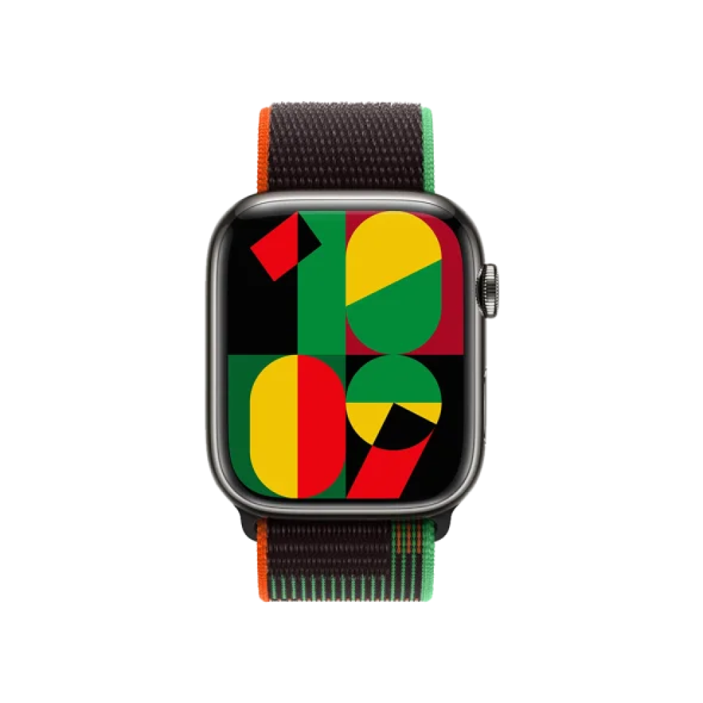 Ремінець Apple Black Unity Sport Loop для Watch 38/40/41mm (MQTH3)