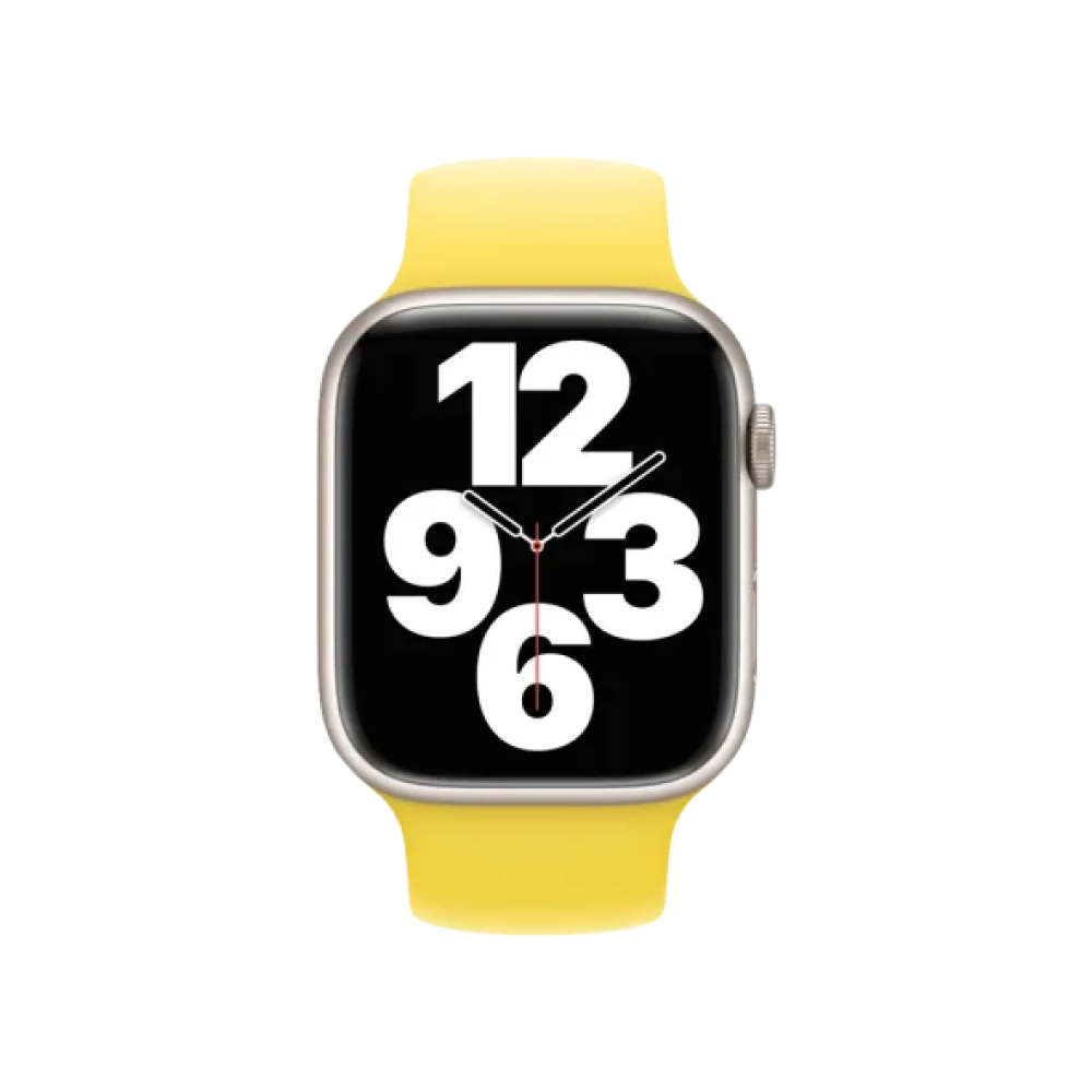 Ремінець Apple Canary Yellow Solo Loop - Size 4 Watch 42/44/45/49mm (MQW33)