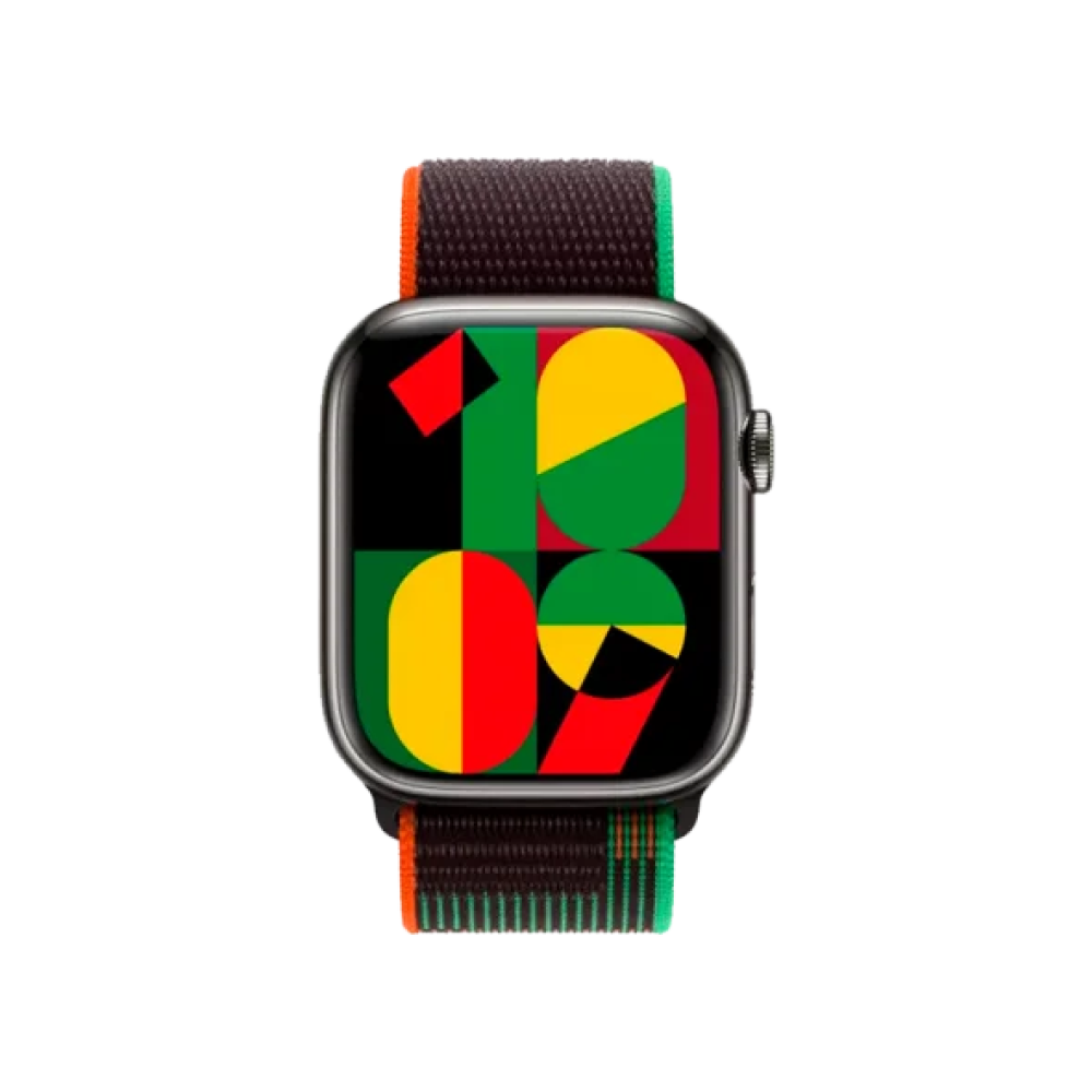 Ремінець Apple для Watch 41mm Sport Loop Black Unity (MUJT3)