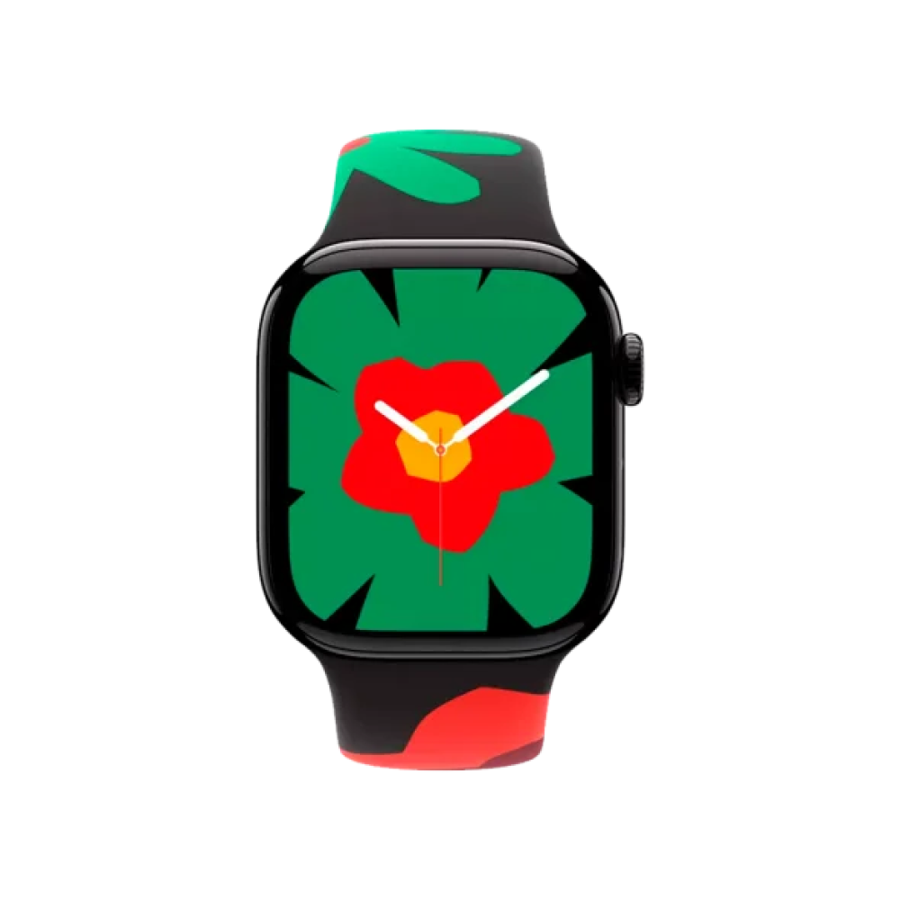 Ремінець Apple для Watch 42mm Sport Band Black Unity - Unity Bloom - S/M (MYGU3)