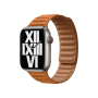 Ремінець Apple Golden Brown Leather Link M/L для Watch 40/41mm (ML7L3)