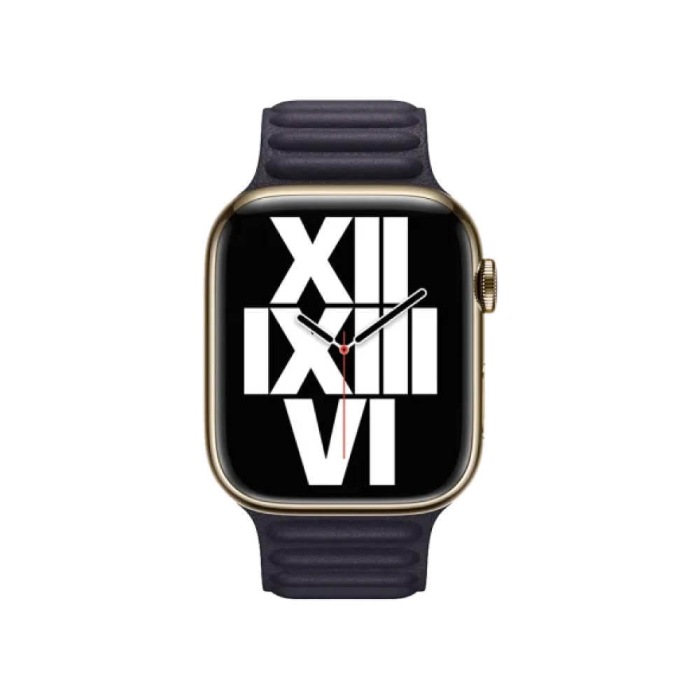 Ремінець Apple Ink Leather Link S/M для Watch 42/44/45/49mm (MP873)