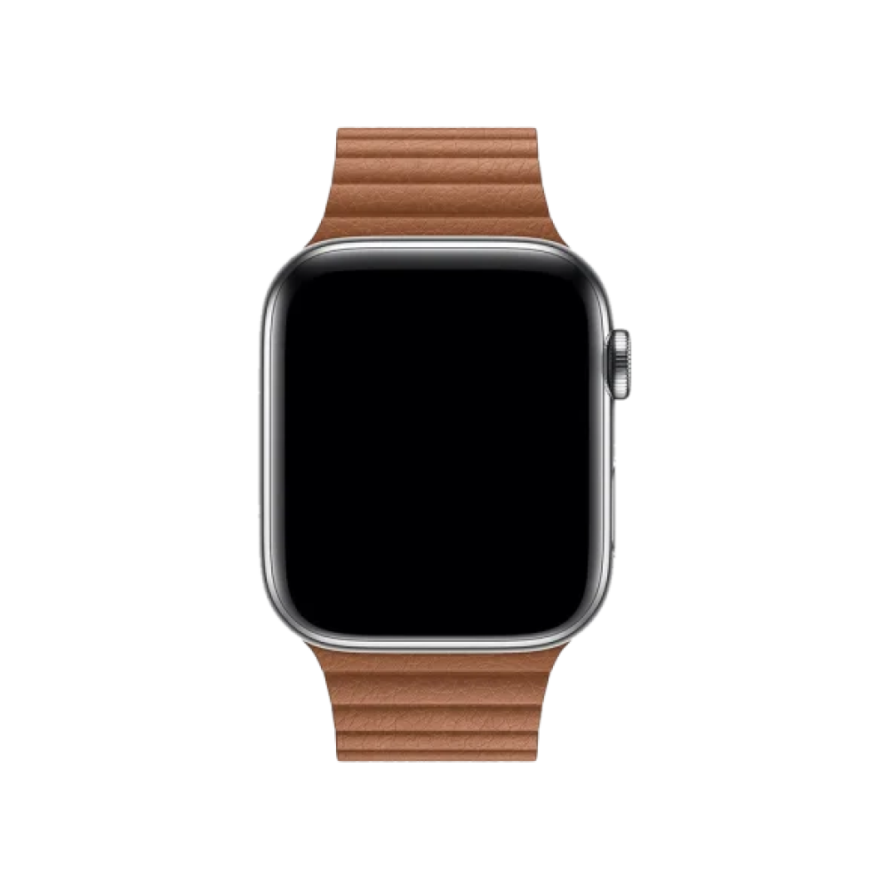 Ремінець Apple Leather Loop Saddle Brown Medium 44mm/42mm (MXAF2)