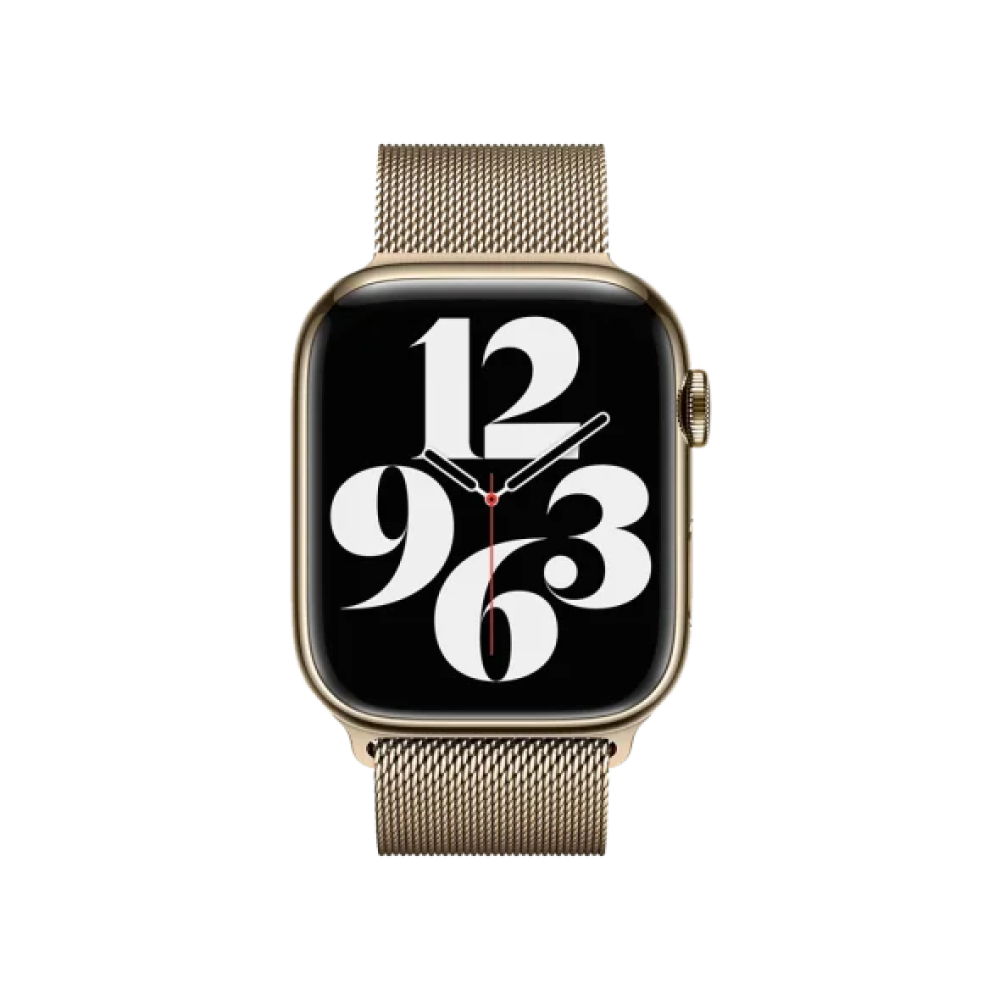 Ремінець Apple Milanese Loop Gold для Watch 42mm/44mm/45mm (ML763)