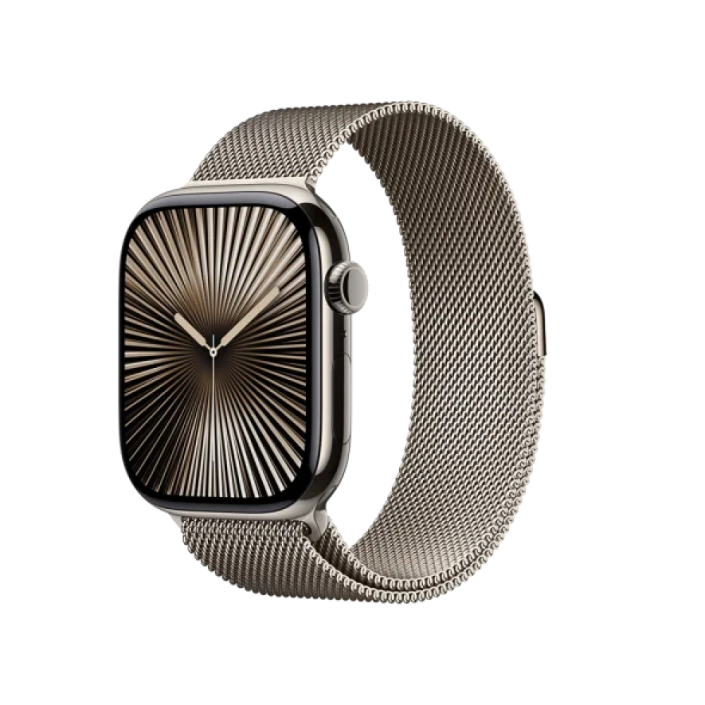Ремінець Apple Milanese Loop Natural для Watch 44/45/46/49mm - S/M (MC7J4)