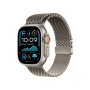 Ремінець Apple Milanese Loop Natural Titanium для Watch 44/45/46/49mm - Small (MXKC3)