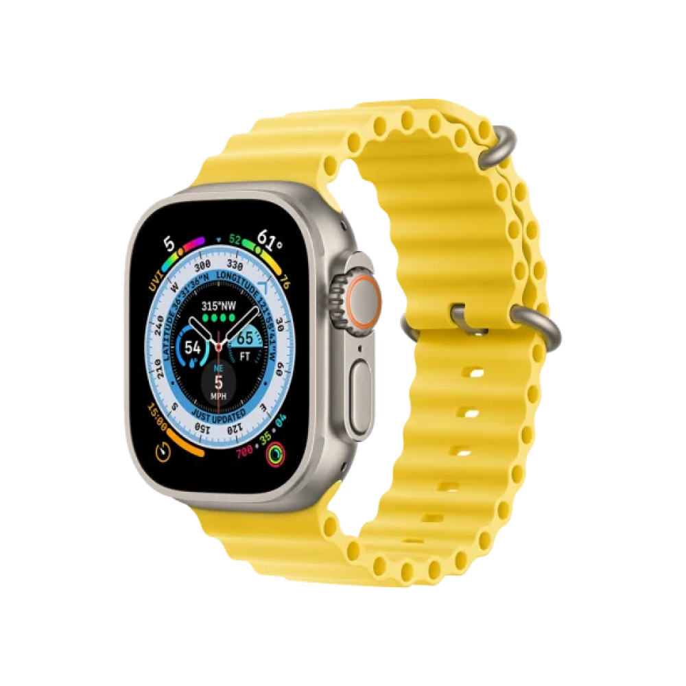 Ремінець Apple Ocean Band для Watch 49mm - Yellow (MQEC3)
