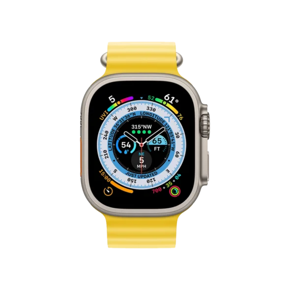 Ремінець Apple Ocean Band для Watch 49mm - Yellow (MQEC3)