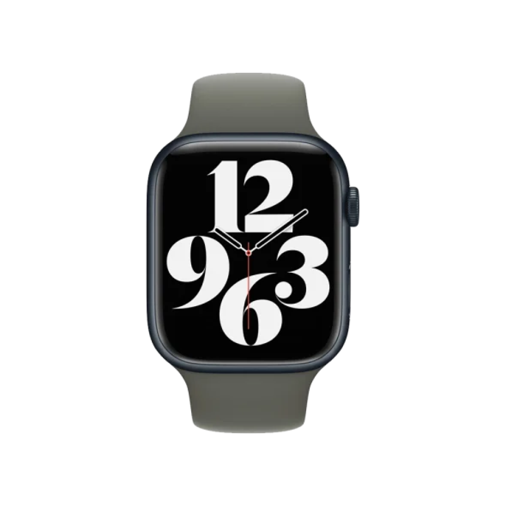 Ремінець Apple Olive Sport Band S/M для Watch 38/40/41mm (MR2X3)
