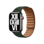 Ремінець Apple Sequoia Green Leather Link M/L для Watch 40/41mm (ML7Q3)