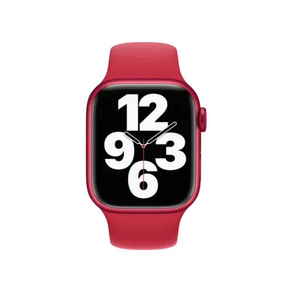 Ремінець Apple Sport Band для Watch 45mm Regular (Product) Red (MKUV3)
