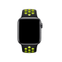Ремінець Apple Sport Band Nike Black/Volt (MTMN2) for Apple Watch 38/40mm