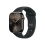 Ремінець Apple Sport Band S/M для Watch 42mm - Black (MXLJ3)