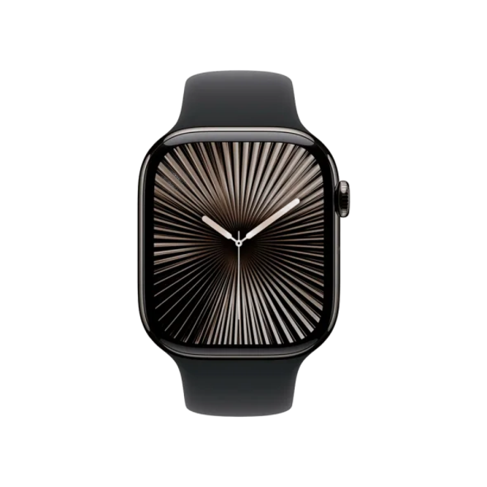 Ремінець Apple Sport Band S/M для Watch 42mm - Black (MXLJ3)