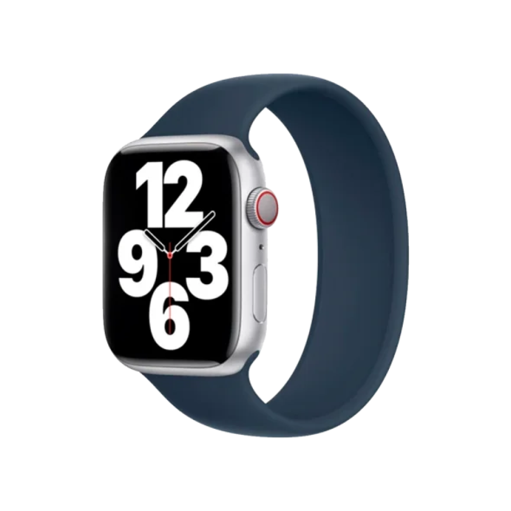 Ремінець Apple Storm Blue Solo Loop - Size 4 для Watch 42/44/45/49mm (MPFE3)