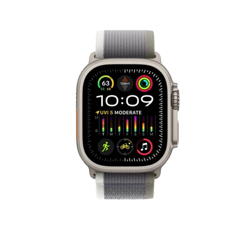 Ремінець Apple Trail Loop Band M/L для Watch 49mm - Green/Gray (MT603)