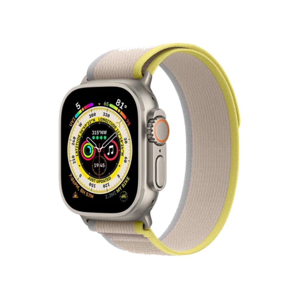 Ремінець Apple Trail Loop Band M/L для Watch 49mm - Yellow/Beige (MQEH3)