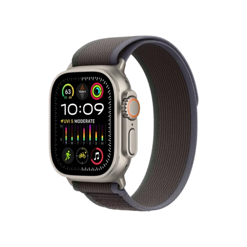 Ремінець Apple Trail Loop Band S/M для Watch 49mm - Blue/Black (MT613)