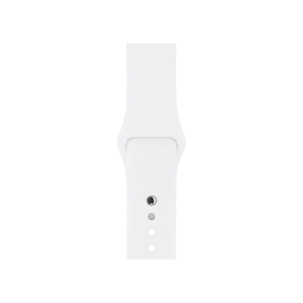 Ремінець Apple Watch 42mm/44mm Sport Band - S/M & M/L - White (MTPK2)