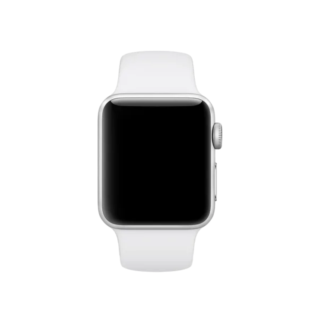 Ремінець Apple Watch 42mm/44mm Sport Band - S/M & M/L - White (MTPK2)