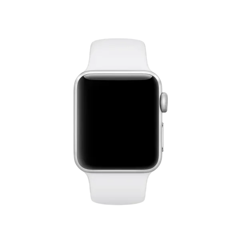 Ремінець Apple White Sport Band M/L для Watch 42/44/45/49mm (MP7H3)