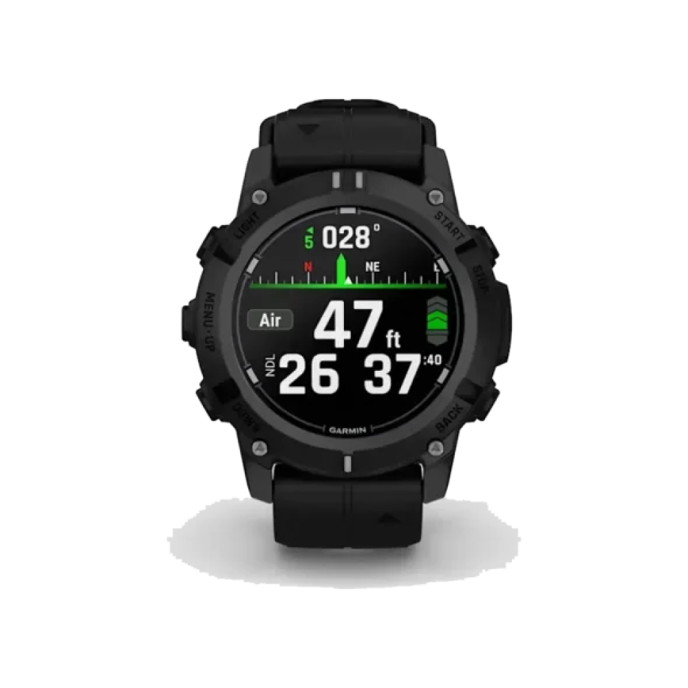 Смарт-годинник Garmin Descent G2 Black with Black Band (010-02986-00)