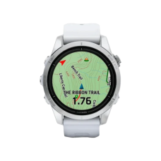 Смарт-годинник Garmin Epix Pro Gen 2 42mm Silver w. Whitestone Band (010-02802-00/01)