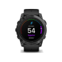 Смарт-годинник Garmin Epix Pro Gen 2 51mm Slate Gray w. Black Band (010-02804-20/21)