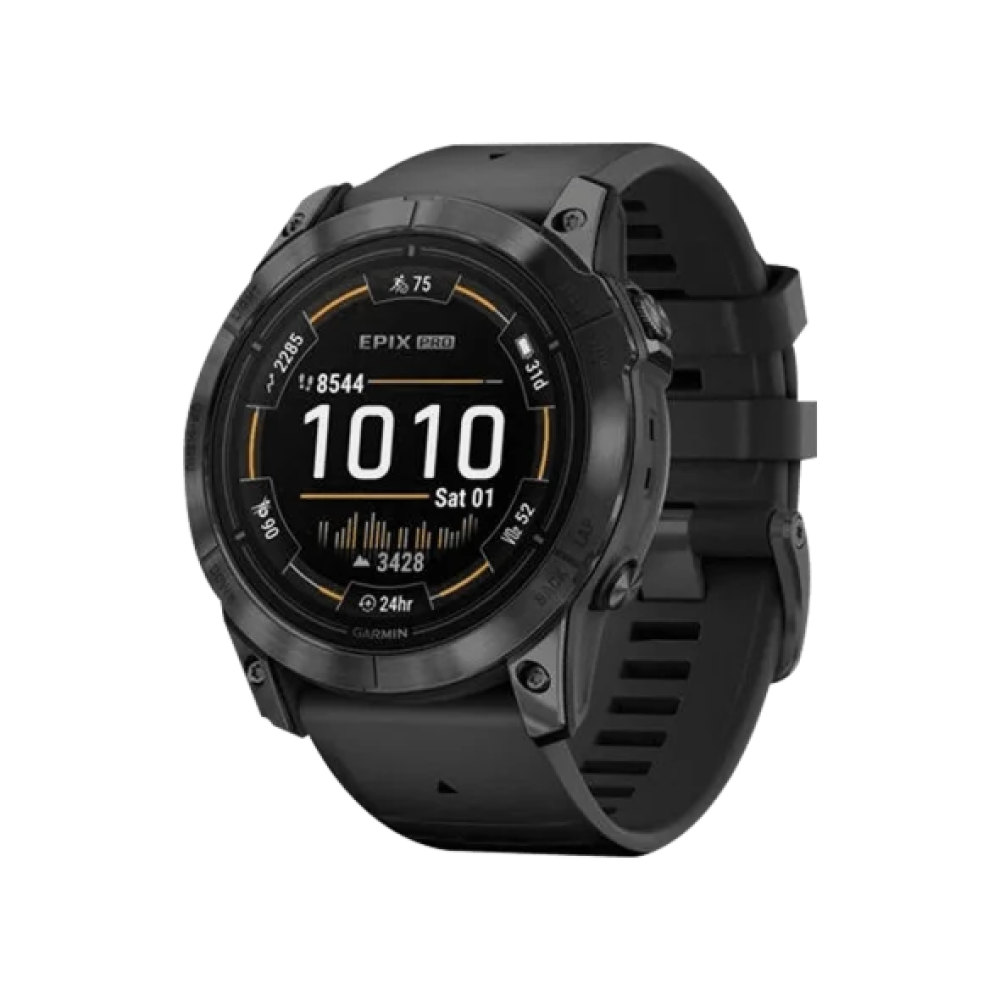 Смарт-годинник Garmin Epix Pro Gen 2 51mm Slate Gray w. Black Band (010-02804-20/21)