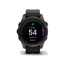 Смарт-годинник Garmin Epix Pro Gen 2 Sapphire 42mm Carbon G. DLC Ti. with Black Band (010-02802-14/15)