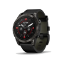 Смарт-годинник Garmin Epix Pro Gen 2 Sapphire 47mm Carbon G. DLC Tit. with B. Leather Band (010-02803-30)