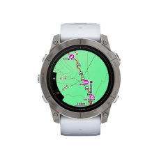 Смарт-годинник Garmin Epix Pro Gen 2 Sapphire 51mm Titanium w. Whitestone Band (010-02804-10/11)