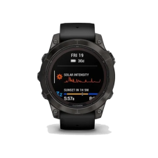 Смарт-годинник Garmin Fenix 7 Pro Sapphire Solar Carbon G. DLC Tit. with Black Band (010-02777-10/11/54)