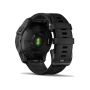 Смарт-годинник Garmin Fenix 7 Sapphire Solar Black DLC Titanium with Black Band (010-02540-34/35/47)
