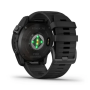 Смарт-годинник Garmin Fenix 7X Pro Sapphire Solar Carbon G. DLC Tit. with Black Band (010-02778-10/11/54)