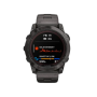Смарт-годинник Garmin Fenix 7X Pro Sapphire Solar Carbon G. DLC Tit. with Vented Tit. Bracelet (010-02778-30)