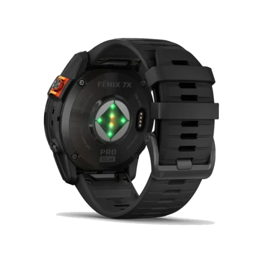 Смарт-годинник Garmin Fenix 7X Pro Solar Slate Gray w. Black Band (010-02778-00/01)