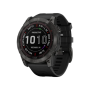 Смарт-годинник Garmin Fenix 7X Sapphire Solar Carbon Gray DLC Titanium with Black Band (010-02541-10/11/34)