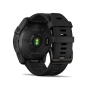 Смарт-годинник Garmin Fenix 7X Sapphire Solar Carbon Gray DLC Titanium with Black Band (010-02541-10/11/34)