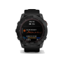 Смарт-годинник Garmin Fenix 7X Solar Slate Gray with Black Band (010-02541-00/01/0A)