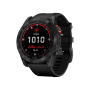 Смарт-годинник Garmin Fenix 7X Solar Slate Gray with Black Band (010-02541-00/01/0A)
