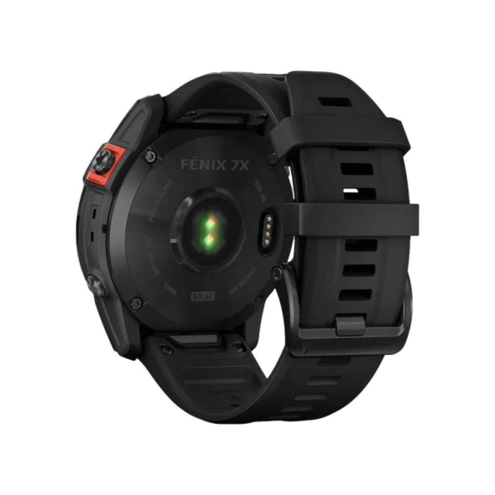 Смарт-годинник Garmin Fenix 7X Solar Slate Gray with Black Band (010-02541-00/01/0A)