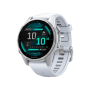 Смарт-годинник Garmin Fenix 8 43mm AMOLED Silver with Whitestone Silicone Band (010-02903-00/06)