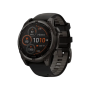 Смарт-годинник Garmin Fenix 8 47mm Solar Sapphire Carbon Gray DLC Titanium w. Black/Pebble Gray S. Band (010-02906-10/11)